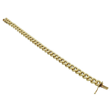 geelgouden vintage Gourmet Armband