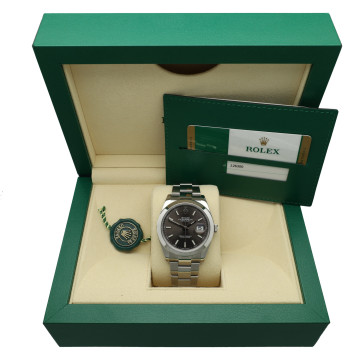 Rolex Datejust 41 Ref.126300 Rhodium