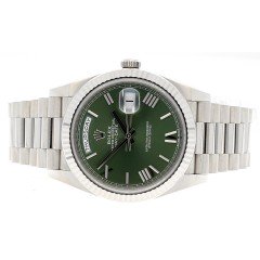 Rolex Day Date 40 Anniversary witgoud 