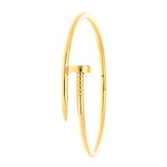 18 krt. geelgouden Cartier spijker armband. Nieuwprijs ca.  6500,-