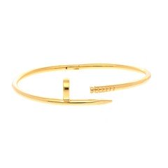 18 krt. geelgouden Cartier spijker armband. Nieuwprijs ca.  6500,-