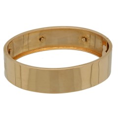 Antiek gouden armband bezet met Roos geslepen diamanten Ca. 1900