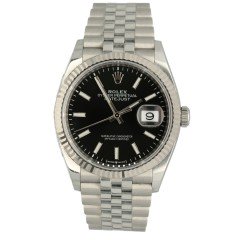 Rolex Datejust 36 ''Black Index'' Ref. 126234