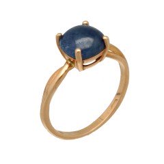 Set van18 krt RosÃ©gouden kleursteen ringen.