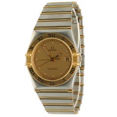 Omega Constellation Gold/Steel Quartz