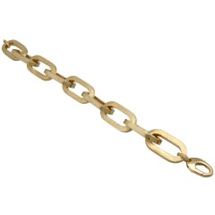 14 krt armband closed for ever schakelarmband. Gemateerd