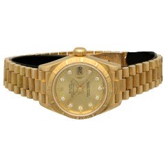 Rolex Lady-Datejust 26 Ref.69278 18K.Goud/President