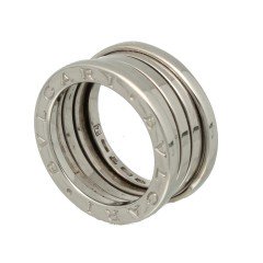 18 Krt. Witgouden Bvlgari ring B.Zero1