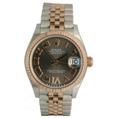 Rolex Datejust 31 Jubilee RosÃ© Goud/Staal Diamant GERESERVEERD