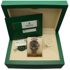 Rolex Datejust 31 Jubilee RosÃ© Goud/Staal Diamant GERESERVEERD