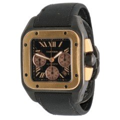 Cartier Santos XL Chronograph Titanium/rosegoud Full set