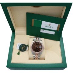 Rolex Datejust 41 Everose Goud/Staal Ref.126301 