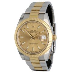 Rolex Datejust 41 Ref: 126333 Goud/Staal