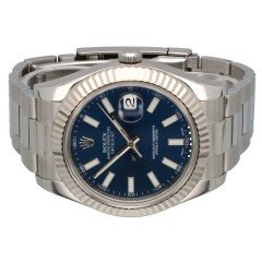 Rolex Datejust II ''Blue Dial'' Ref. 116334 GERSERVEERD
