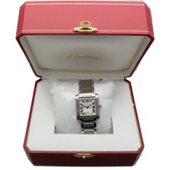 Cartier Tank Francaise Staal Ref.2302 