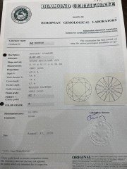 Witgouden Solitair ring met Briljant 2.01 Ct