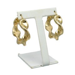 Geelgouden gedraaide Oorbellen