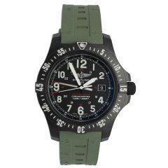 Breitling Colt Skyracer 44 Carbon Black/Green rubber