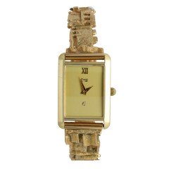 14 Krt Gouden horloge, ontworpen door Paul vd Hout