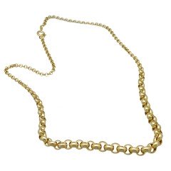 14 Krt Gouden Jasseron Collier