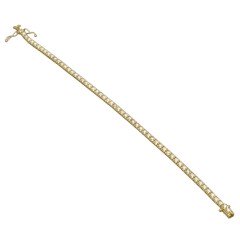 14 Krt tennis armband met briljanten.