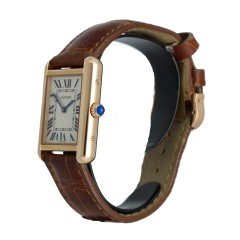  Cartier Tank 18 Krt RosÃ© goud Ref: 3168