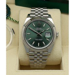 Rolex Datejust 41 Mint Green Dial Jubilee 2023