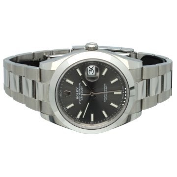 Rolex Datejust 41 'Rhodium' Ref. 126300 GERESERVEERD