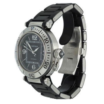 Cartier Pasha Seatimer Black Full Set