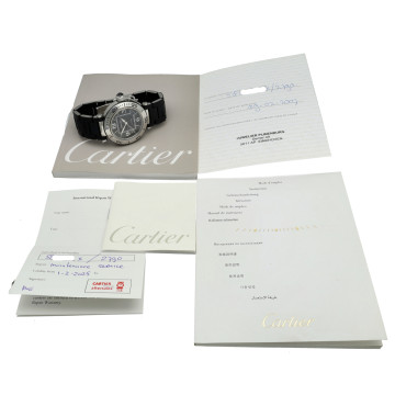 Cartier Pasha Seatimer Black Full Set