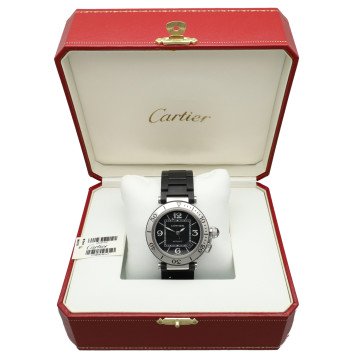 Cartier Pasha Seatimer Black Full Set