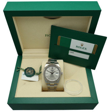 Rolex Datejust 41 Ref.126334 Silver Index