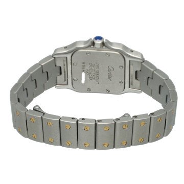 Cartier Santos Galbee Goud/Staal Ref.1567 