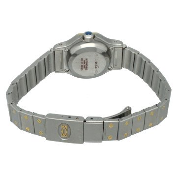 Cartier Santos Octagon Goud/Staal Ref.0907