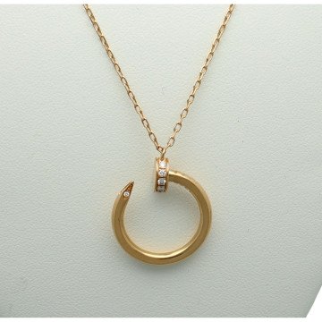 Rosé Gouden Cartier Collier Juste Un Clou 
