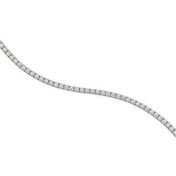14Krt witgouden tennisarmband met Diamant 3.00Ct