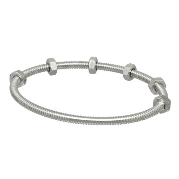 Ecrou de Cartier 18Krt witgouden armband