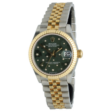Rolex Datejust 31 Green Flower Jubilee Ref.278273