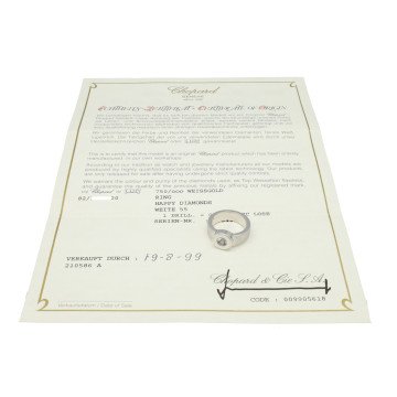 Witgouden Happy Diamonds Ring Chopard