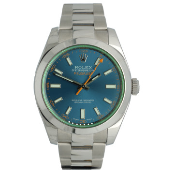 Rolex Milgauss 'Blue index' Ref. 116400GV