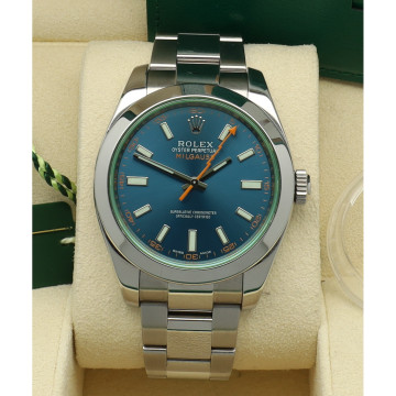 Rolex Milgauss 'Blue index' Ref. 116400GV