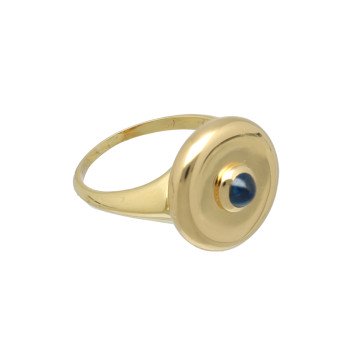 Maison Tabbah Ring model Beret 18 Krt Goud.