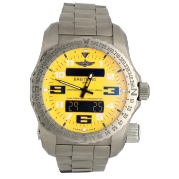 Breitling Emergency Cobra Yellow Dial 51mm
