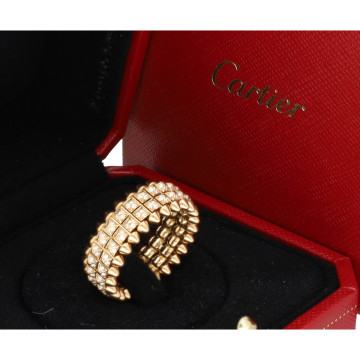 Clash de Cartier Ring Rosé Goud Diamant (GERESERVEERD)