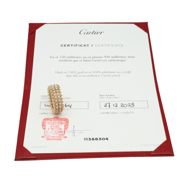 Clash de Cartier Ring Rosé Goud Diamant (GERESERVEERD)