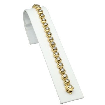 18Krt gouden Tennis armband 2.6Ct. Briljant