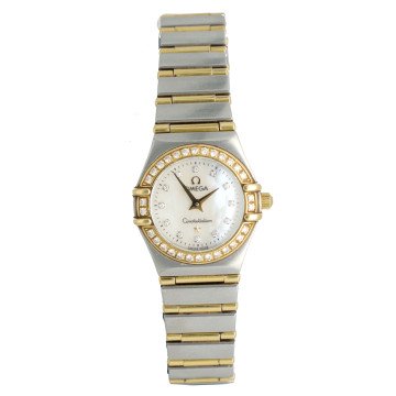 Omega Constelletion Bi Color Diamonds