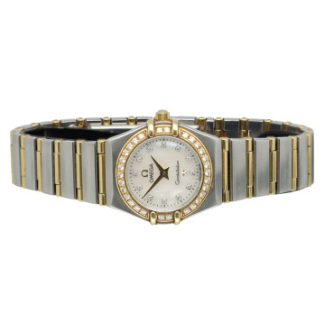 Omega Constelletion Bi Color Diamonds