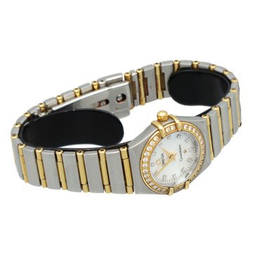 Omega Constelletion Bi Color Diamonds