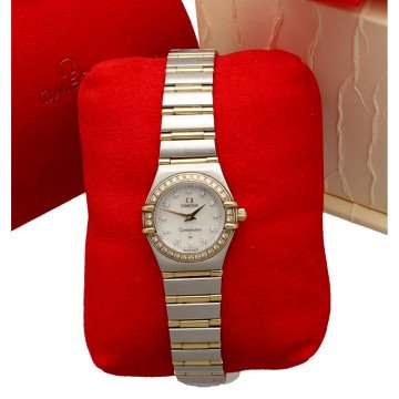 Omega Constelletion Bi Color Diamonds